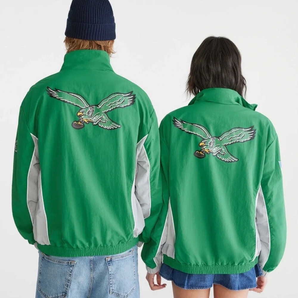 Philadelphia Eagles Full-Zip Track Jacket